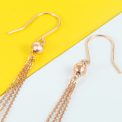 linear drop earring for ladies