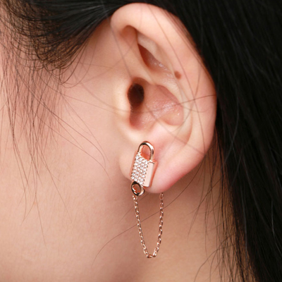jewelry manufacturer china for silver earring