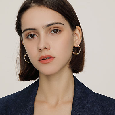 ladies silver earrings