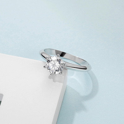 moissanite wedding rings