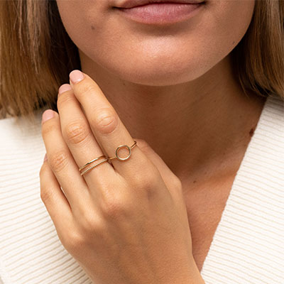 gold ring band gold ring band
