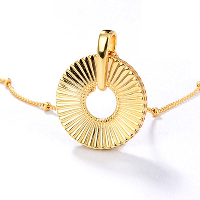 Silver Circle Necklace