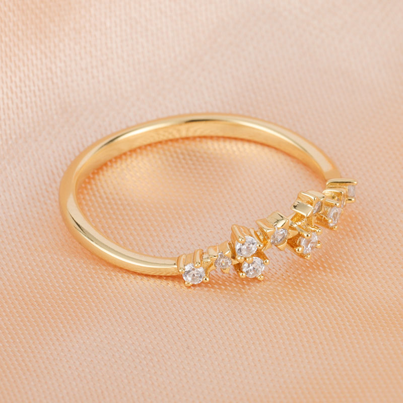 night sky ring silver