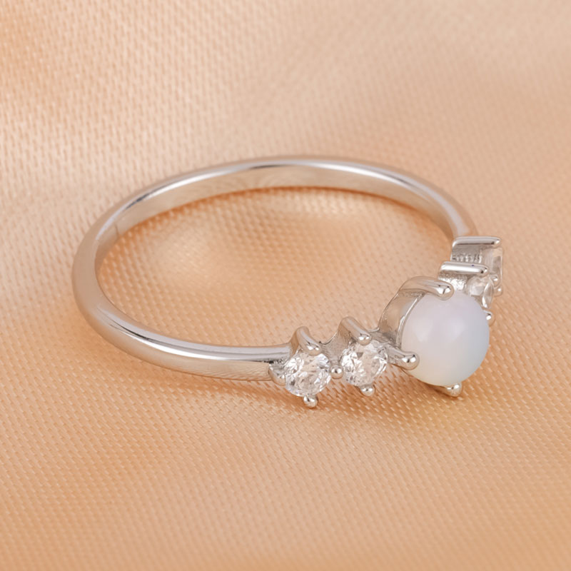 moonstone cluster ring manufacturer