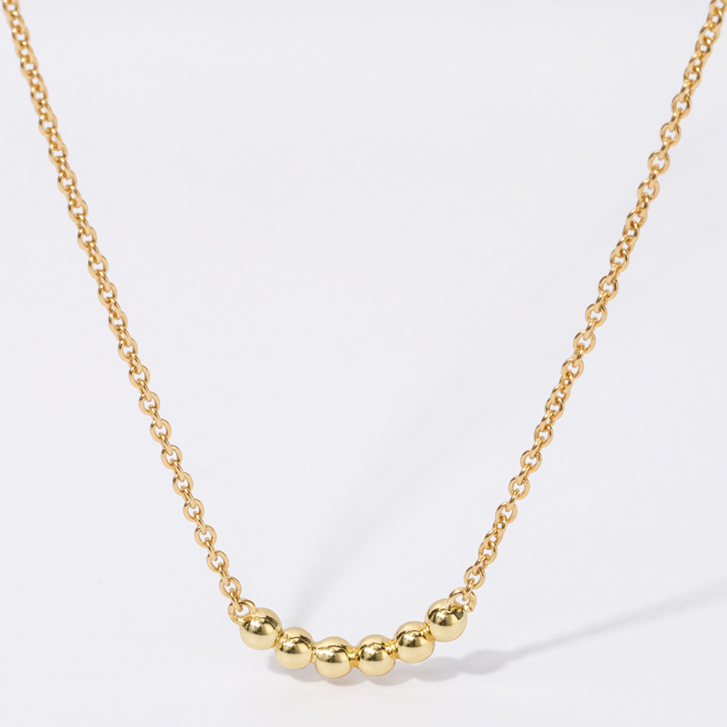 gold beads chain