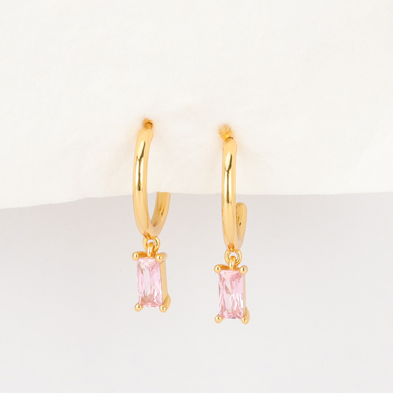 Silver dangle charm hoop earrings wholesaler