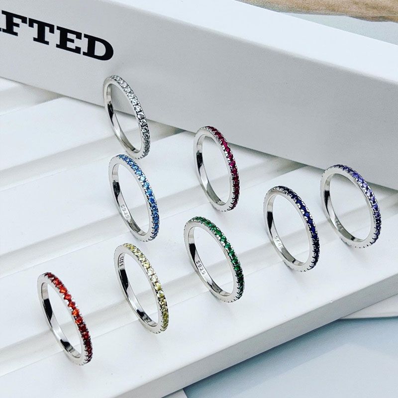 high quality cubic zirconia eternity bands wholesale