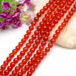 Wholesale Red Agate Loose Gemstone Beads