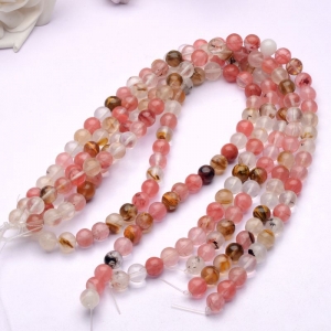 Red bead for jewelry making