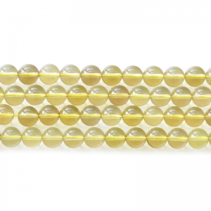 Yellow Color Natural Citrine Loose Gemstone Beads