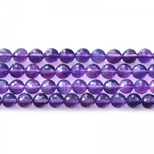 purple crystal bead for jewelry making