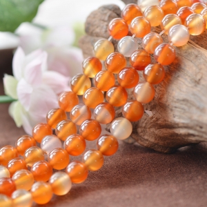 orange bead for jewelry making
