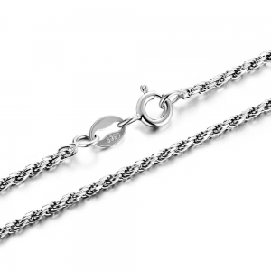 Sterling Silver Rope Chain