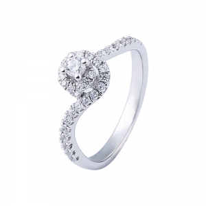 Diamond Jewelry Silver Ring