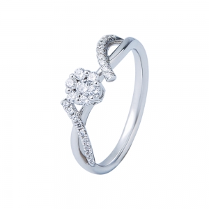 Unique Fashion Silver Wedding Ring