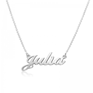 name pendant necklace