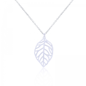 Tree of Life Leaf Pendant Necklace