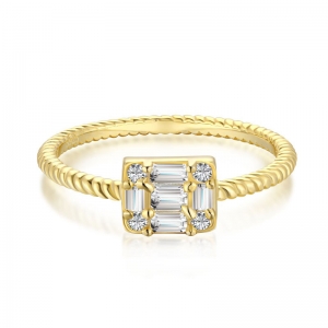 baguette cluster ring wholesale
