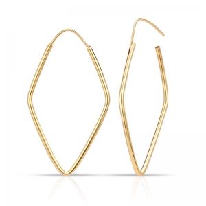 square diamond hoops