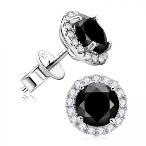 women's moissanite earrings