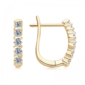 best moissanite earrings