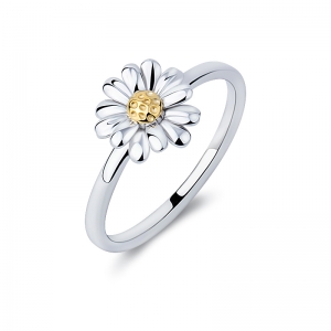 flower daisy ring