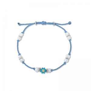 citrine daisy pearl bracelet