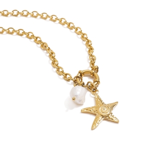 Star Pearl Necklace