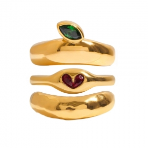 Zircon Dome Ring