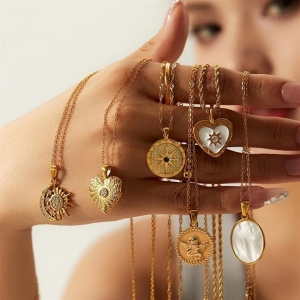 Vintage Heart Necklaces