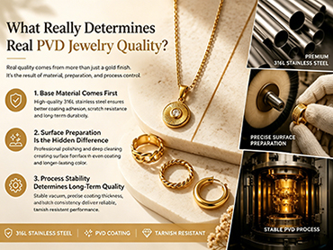 What Really Determines Real PVD Jewelry Quality?