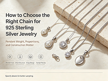 How to Choose the Right Chain for 925 Sterling Silver Jewelry