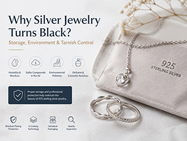 Why Silver Jewelry Turns Black: Storage, Environment & Tarnish Control