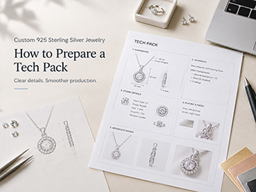 How to Prepare a Tech Pack for Custom 925 Sterling Silver Jewelry