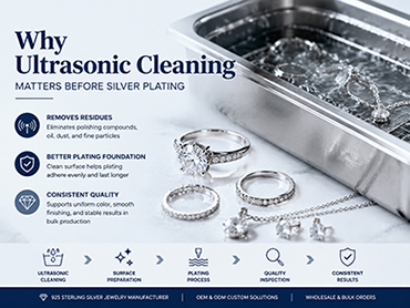 Why Ultrasonic Cleaning Matters Before Silver Plating
