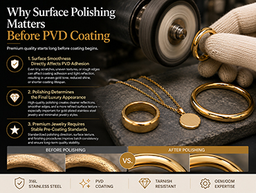 Why Surface Polishing Matters Before PVD Coating