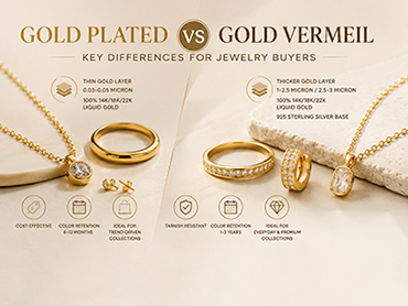 Gold Plated vs Gold Vermeil: Key Differences for Jewelry Buyers